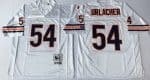 Chicago Bears #54 Brian Urlacher White 1985 Throwback Jersey