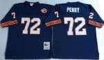 Chicago Bears #72 William Perry Navy 1983 Throwback Jersey