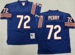 Chicago Bears #72 William Perry Navy 1985 Throwback Jersey