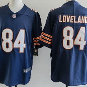 Chicago Bears #84 Colston Loveland Limited Navy Vapor Jersey