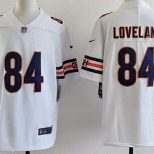 Chicago Bears #84 Colston Loveland Limited White Vapor Jersey