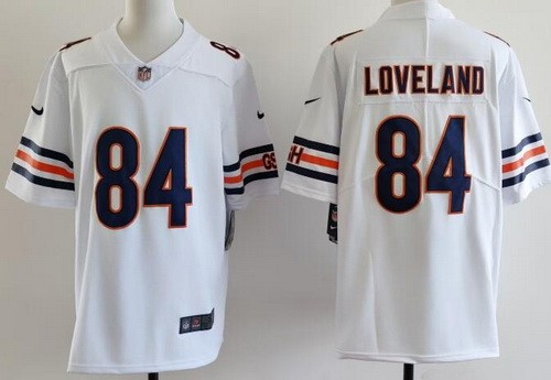 Chicago Bears #84 Colston Loveland Limited White Vapor Jersey