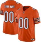 Chicago Bears Customized Limited Orange FUSE Vapor Jersey