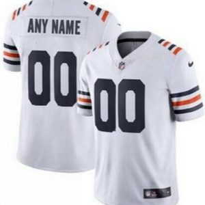 Chicago Bears Customized Limited White Alternate Vapor Jersey