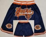 Chicago Bears Navy Just Don Shorts