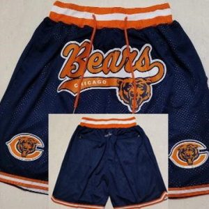 Chicago Bears Navy Just Don Shorts