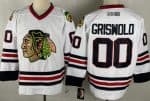 Chicago Blackhawks #00 Clark Griswold White Throwback Jersey