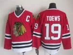 Chicago Blackhawks #19 Jonathan Toews Red Throwback Jersey