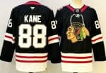 Chicago Blackhawks #88 Patrick Kane Black 100 Years Anniversary Authentic Jersey
