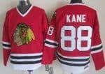 Chicago Blackhawks #88 Patrick Kane Red Throwback Jersey