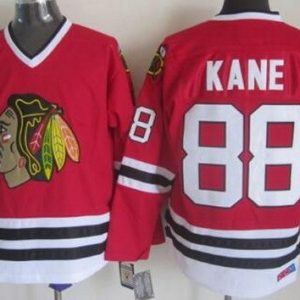 Chicago Blackhawks #88 Patrick Kane Red Throwback Jersey