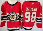 Chicago Blackhawks #98 Connor Bedard Red 2025 Winter Classic Authentic Jersey