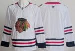 Chicago Blackhawks Blank White Authentic Jersey