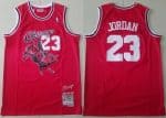 Chicago Bulls #23 Michael Jordan Red Juice Wrid Co Branded Swingman Jersey