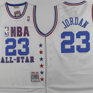 Chicago Bulls #23 Michael Jordan White 1989 All Star Swingman Jersey