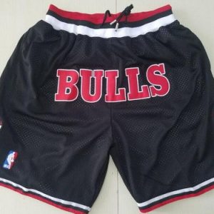 Chicago Bulls Black 1997 Just Don Swingman Shorts