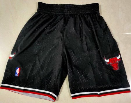 Chicago Bulls Black Swingman Shorts