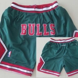 Chicago Bulls Green 2008 Just Don Swingman Shorts