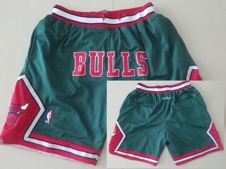 Chicago Bulls Green 2008 Just Don Swingman Shorts