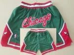 Chicago Bulls Green Just Don Swingman Shorts