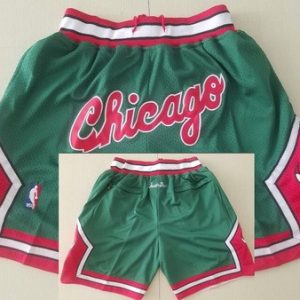 Chicago Bulls Green Just Don Swingman Shorts