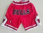 Chicago Bulls Red 1997 Just Don Swingman Shorts