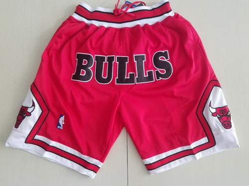 Chicago Bulls Red 1997 Just Don Swingman Shorts