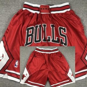 Chicago Bulls Red Just Don Shorts