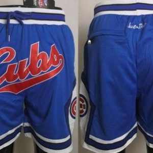 Chicago Cubs Blue Just Don Shorts