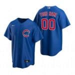 Chicago Cubs Customized Blue Alternate 2020 Cool Base Jersey