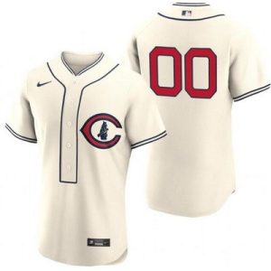 Chicago Cubs Customized Cream 2022 Field of Dreams Authentic Jersey