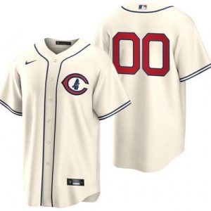 Chicago Cubs Customized Cream 2022 Field of Dreams Cool Base Jersey