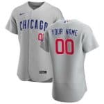 Chicago Cubs Customized Gray Road 2020 FlexBase Jersey