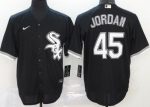 Chicago White Sox #45 Michael Jordan Black 2020 Cool Base Jersey