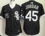 Chicago White Sox #45 Michael Jordan Black Limited Jersey