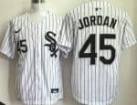 Chicago White Sox #45 Michael Jordan White Limited Jersey