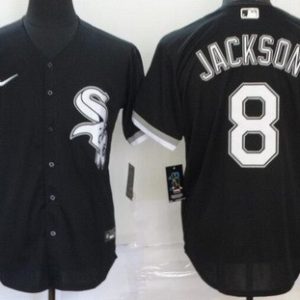 Chicago White Sox #8 Bo Jackson Black 2020 Cool Base Jersey