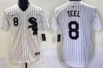 Chicago White Sox #8 Kyle Teel White Limited Jersey