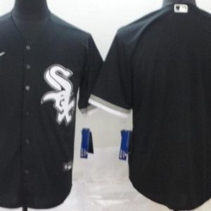 Chicago White Sox Blank Black Cool Base Jersey