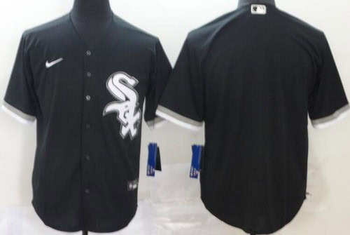 Chicago White Sox Blank Black Cool Base Jersey