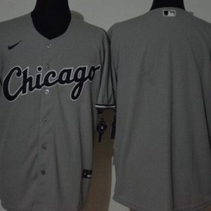 Chicago White Sox Blank Gray 2020 Cool Base Jersey