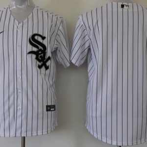 Chicago White Sox Blank White Cool Base Jersey