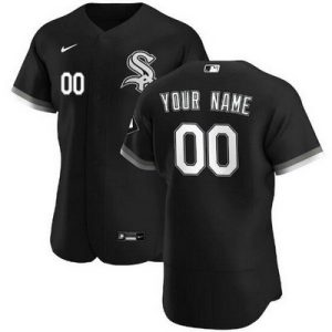 Chicago White Sox Customized Black Alternate 2020 FlexBase Jersey