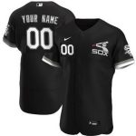 Chicago White Sox Customized Black Alternate Authentic Jersey