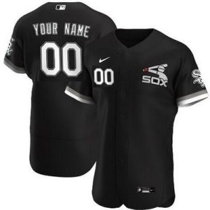 Chicago White Sox Customized Black Alternate Authentic Jersey