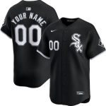 Chicago White Sox Customized Black Alternate Limited Jersey
