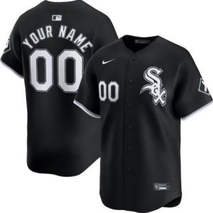 Chicago White Sox Customized Black Alternate Limited Jersey