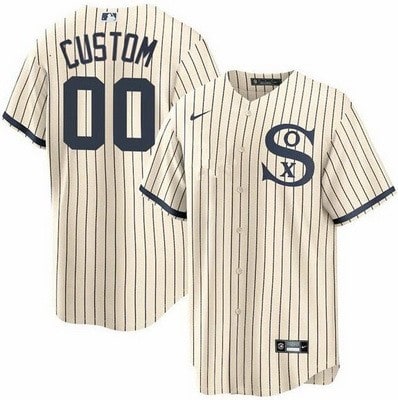 Chicago White Sox Customized Cream 2021 Field of Dreams Cool Base Jersey