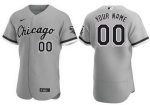 Chicago White Sox Customized Gray Authentic Jersey