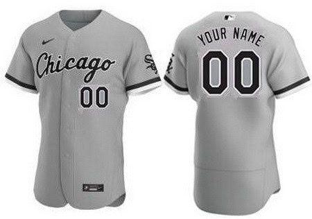 Chicago White Sox Customized Gray Authentic Jersey